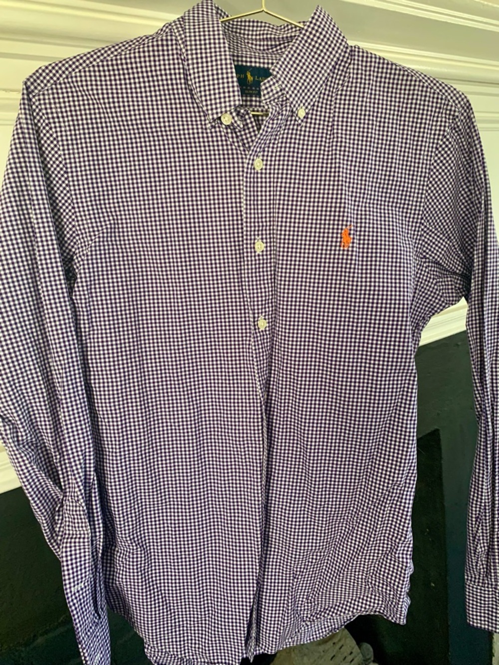 Men's Ralph Lauren Gingham Oxford Shirt